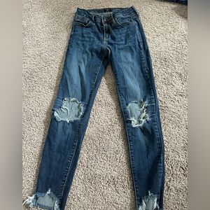 Distressed Jeans- Size 24